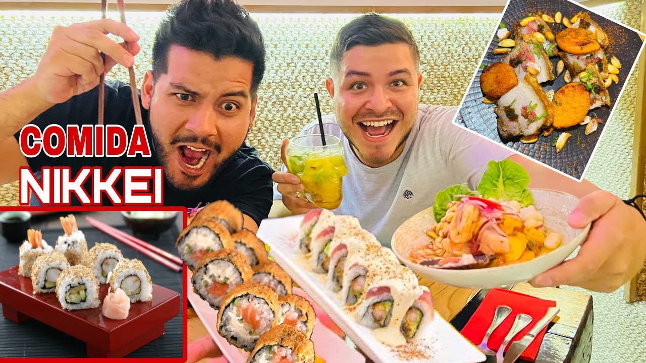 COMIDA NIKKEI en MADRID / Restaurante PERUANO 🇵🇪🇯🇵 / Marlon Diez
