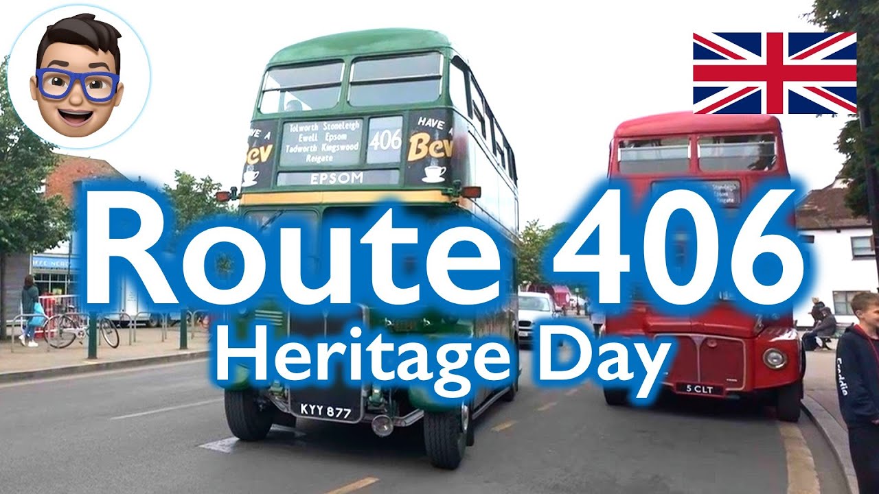 London Bus Route 406 Heritage Day 2024 by the London Bus Museum
