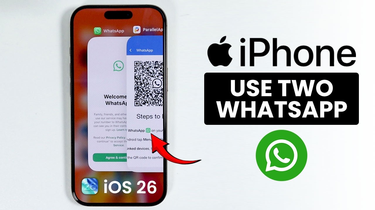 iOS 26 - How to Use Two WhatsApp Accounts on iPhone - Multiple WhatsApp