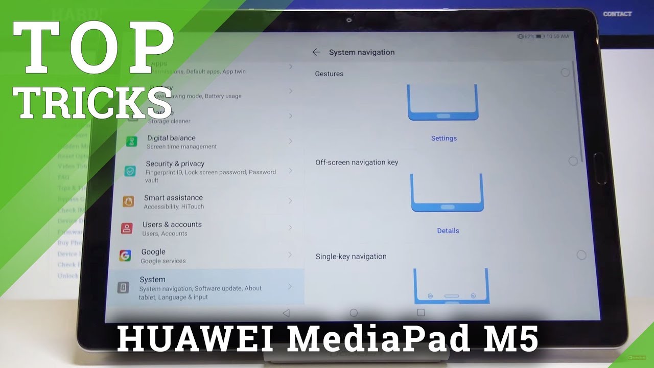 Узнайте о лучших функциях HUAWEI MediaPad M5 - Советы и хитрости