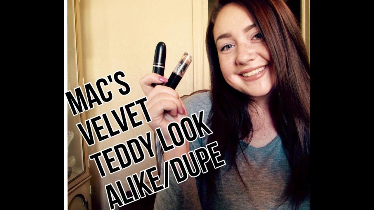 MAC'S VELVET TEDDY DUPE/LOOK ALIKE!!!