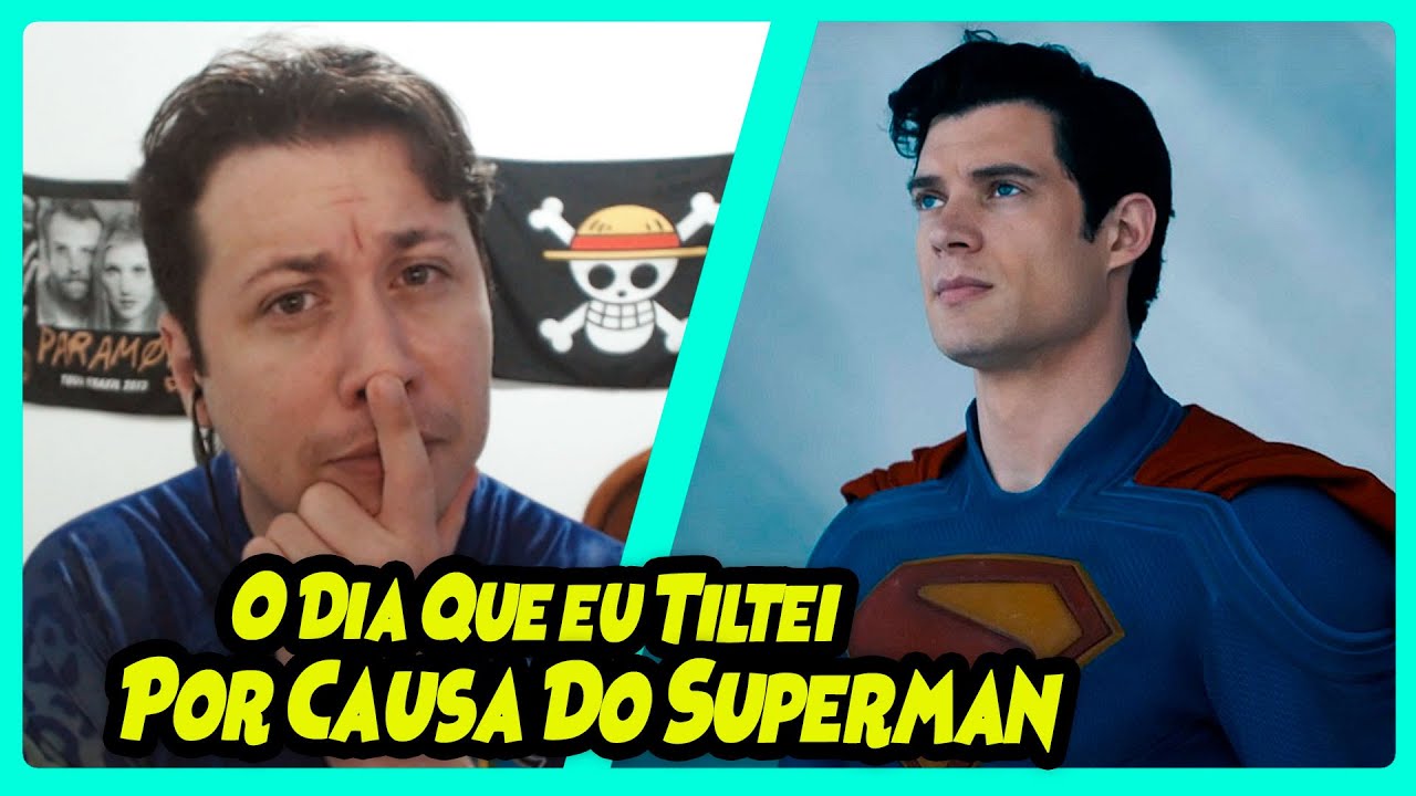 O DIA QUE EU TILTEI COM UM INSCRITO POR CAUSA DO SUPERMAN DE 2025 | REACT DO MORENO