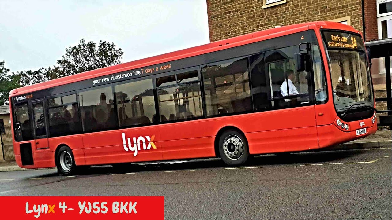 *Lovely ZF!!* Lynx Optare Tempo 4 (YJ55 BKK)- Route 34