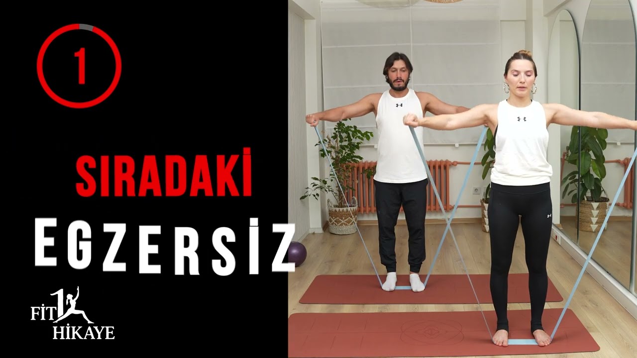 Pilates Bandıyla Üst Beden Güçlendirme Antrenmanı
