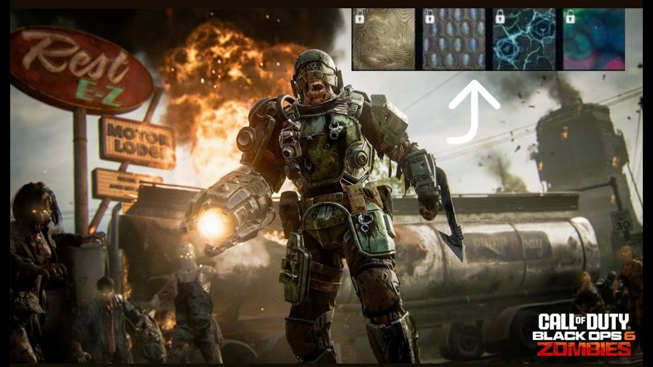 BO6 Zombies نطلع الالوان على جميع اسلحه