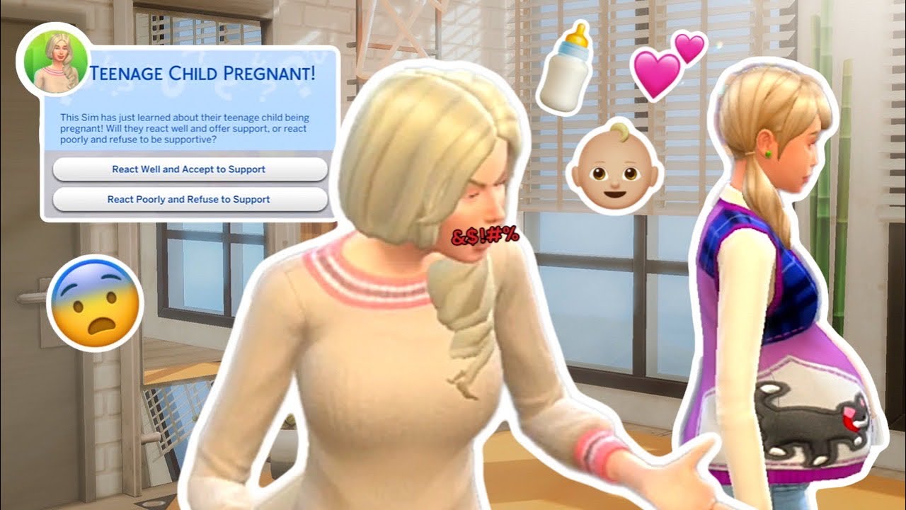 Teen Pregnancy in the Sims 4