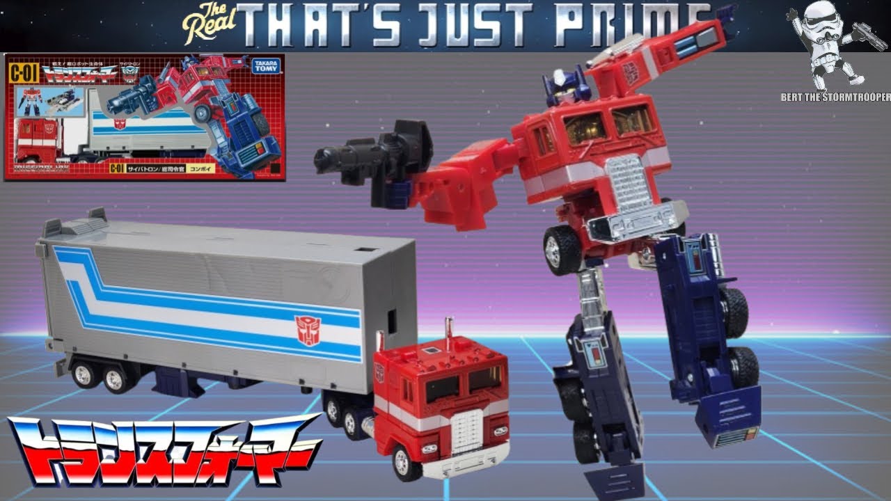Transformers C-01 Missing Link Convoy OPTIMUS PRIME Review! "That's Just Prime!" Ep. 269!