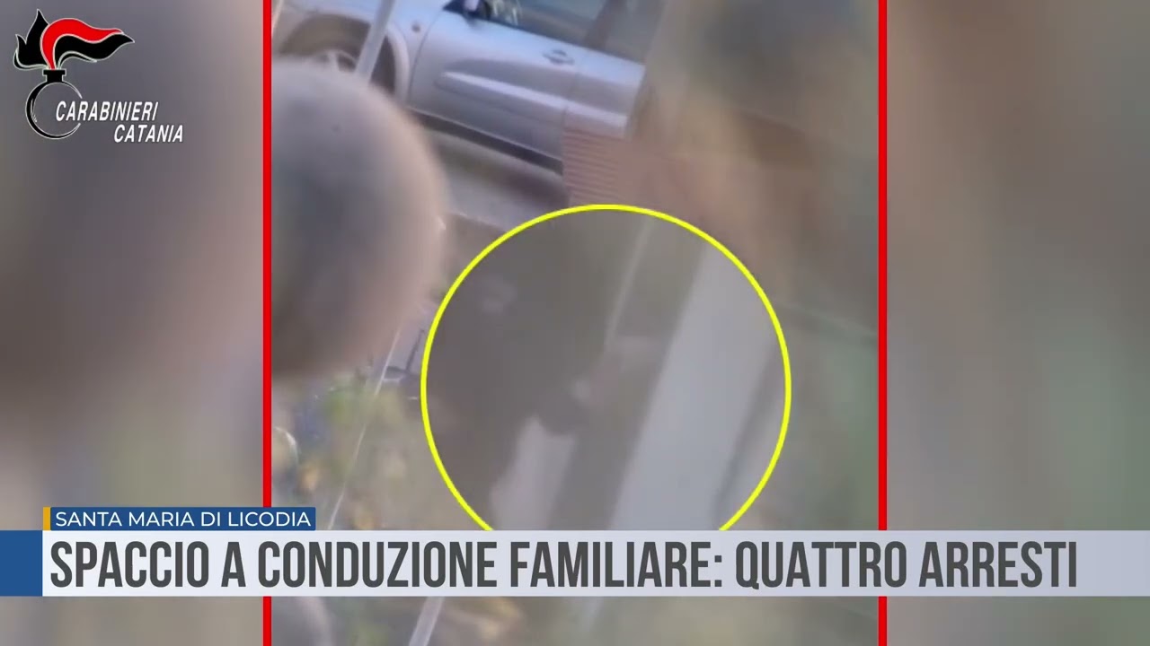 Santa Maria di Licodia. Spaccio a conduzione familiare: quattro arresti