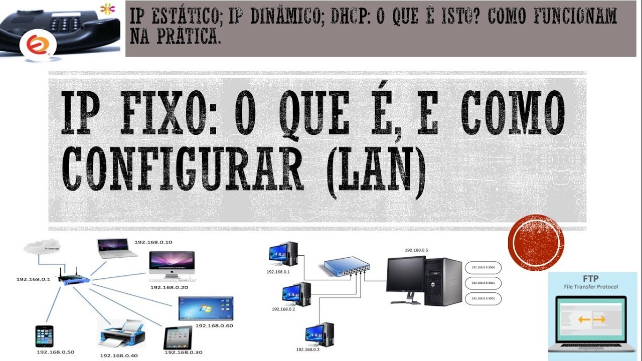 IP FIXO: O que &eacute;, como funciona na pr&aacute;tica e como configurar (LAN)