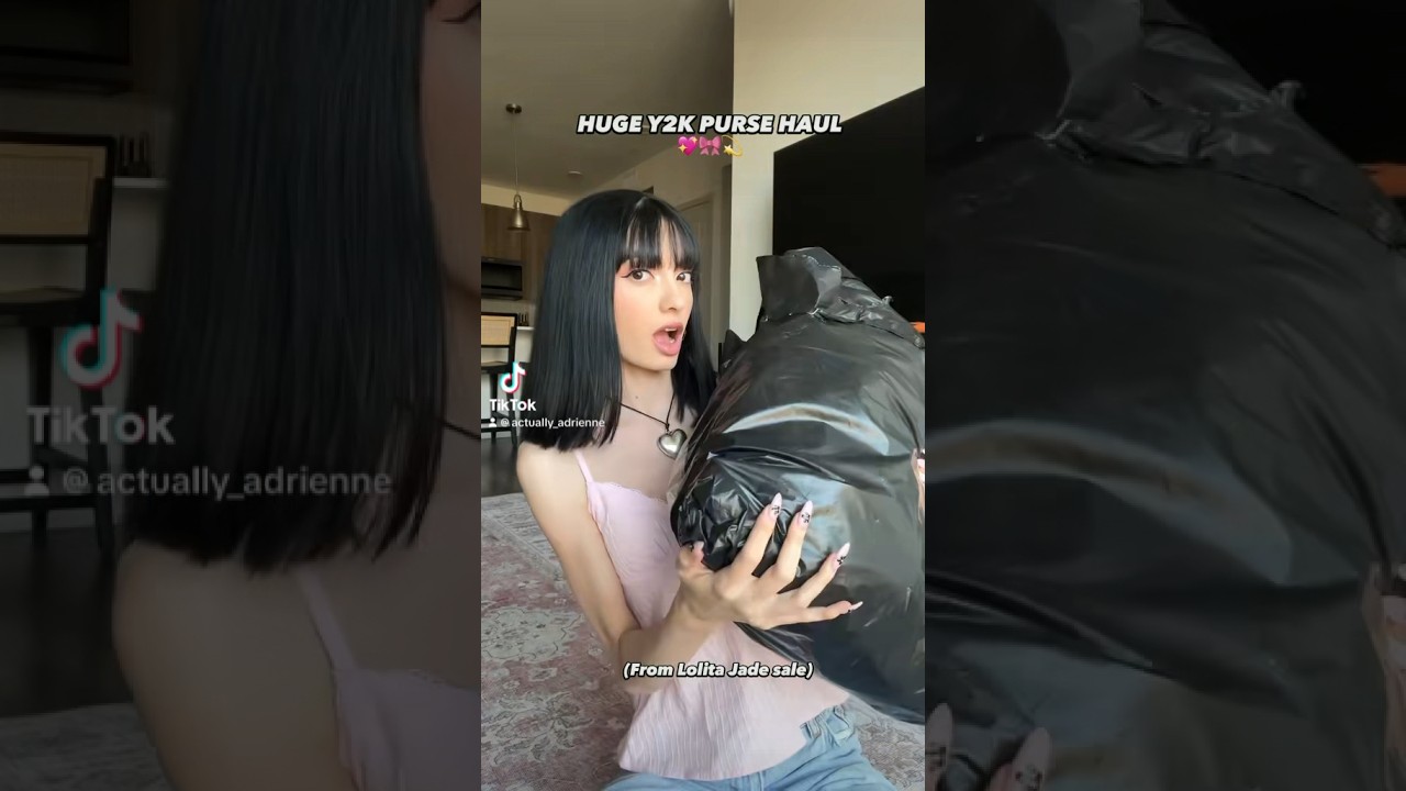 Huge Y2K purse haul from Lolita Jade! I got each one for under $10 🤭 #pursehaul #haul #unboxing