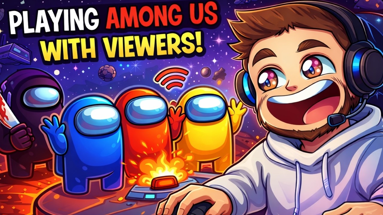 🔴AMONG US LIVE - PLAYING WITH VIEWERS! AMONG US WITH SUBSCRIBERS LIVE STREAM