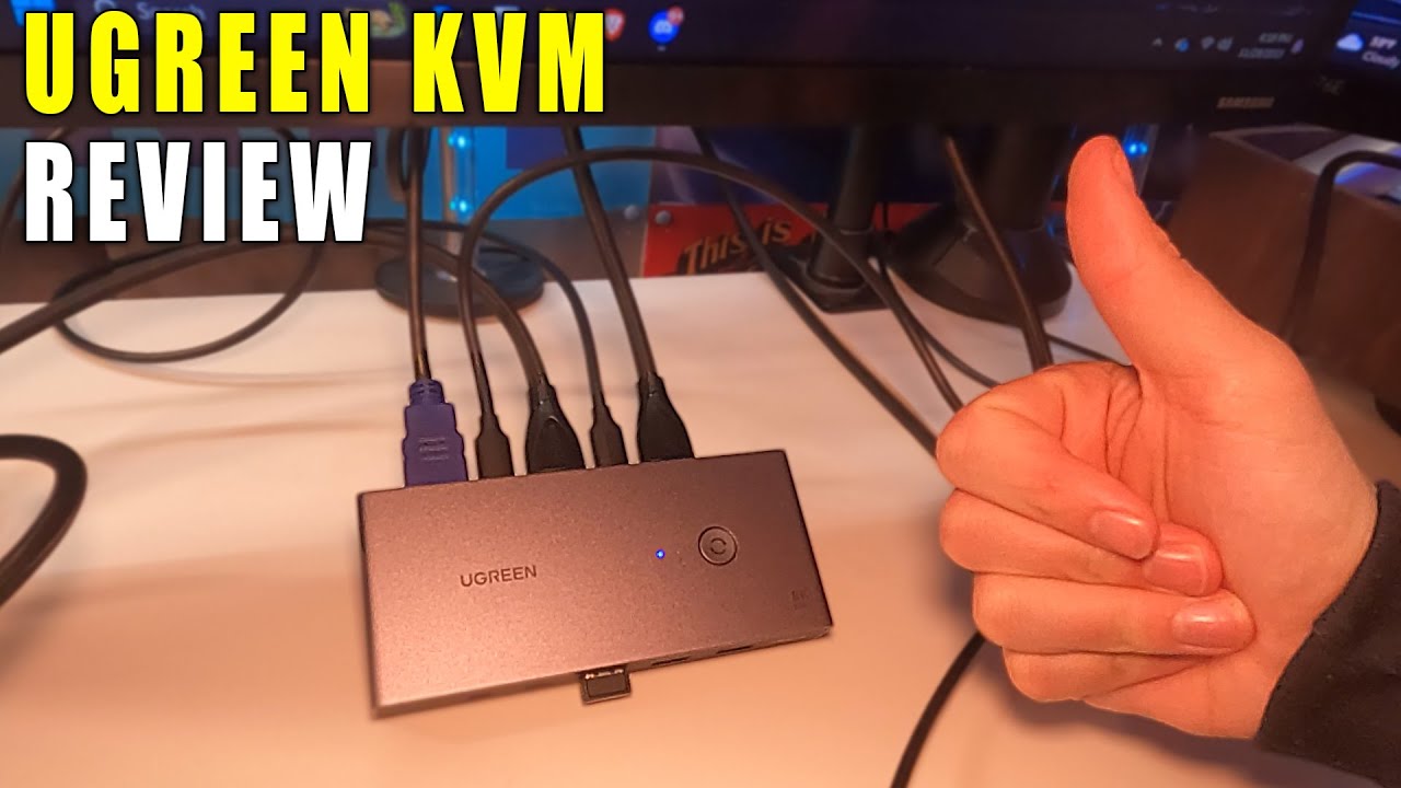 Распаковка и тестирование Ugreen KVM!