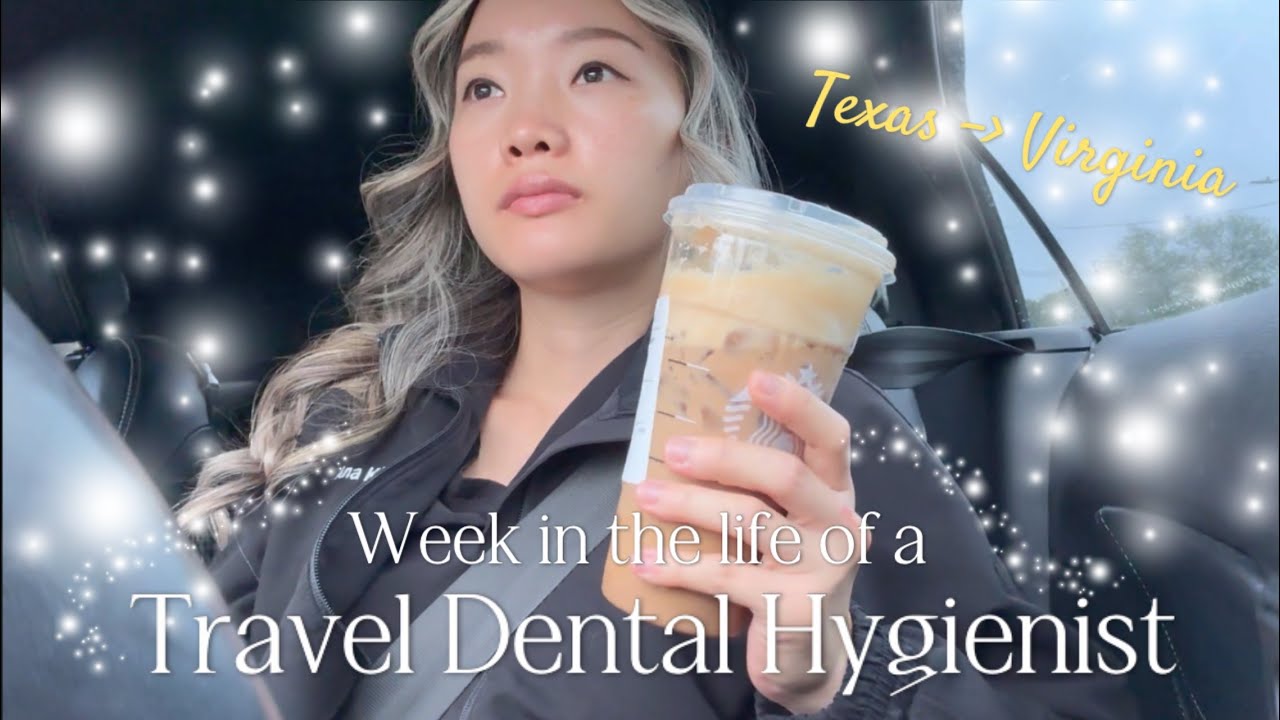 Dental Hygienist vlog | First week of temp shifts in Virginia (DMV area) 