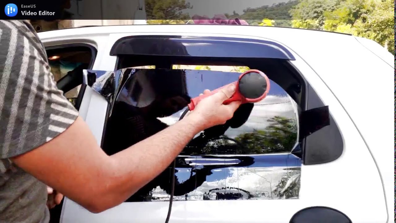 Como APLICAR INSULFILM AUTOMOTIVO?? Celta 4P. PASSO A PASSO, MOLDAGEM, REMOÇÃO, LIMPEZA E APLICAÇÃO.