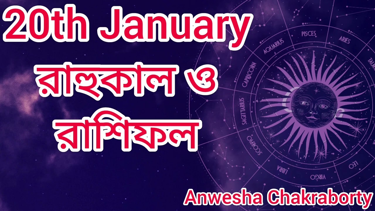 Today's Rahukaal and Rashifal 