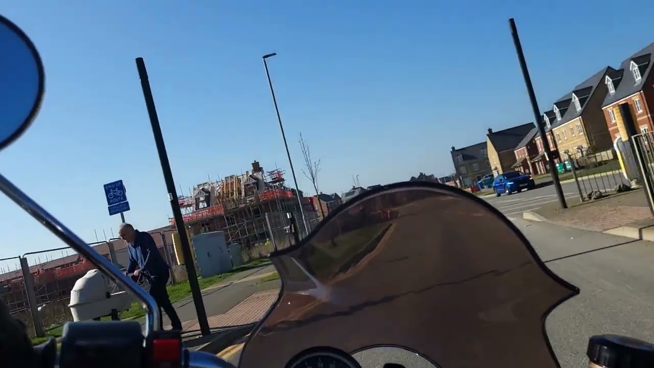 CB360 shake down ride. Top speed shade over 90mph, will improve the angle next time