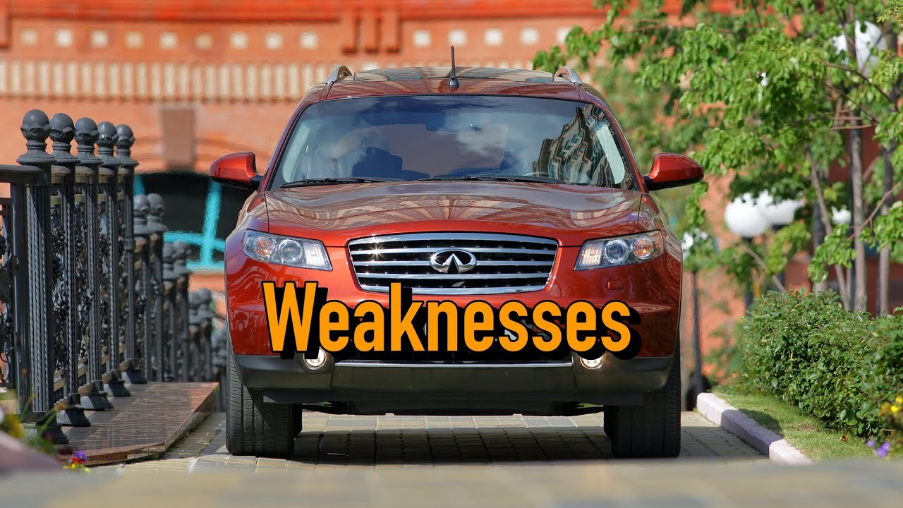 Used Infiniti FX 1 Reliability | Most Common Problems Faults and Issues