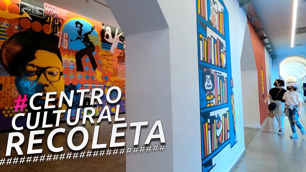 Recorriendo CENTRO CULTURAL  RECOLETA I BUENOS AIRES I ARGENTINA I 4K Walking Tour VLOG