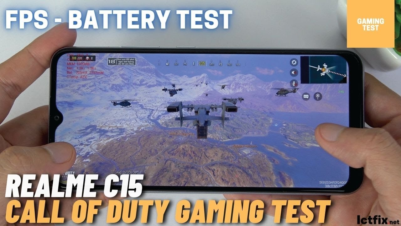 Realme C15 Call of Duty Gaming test | Helio G35, 4GB RAM