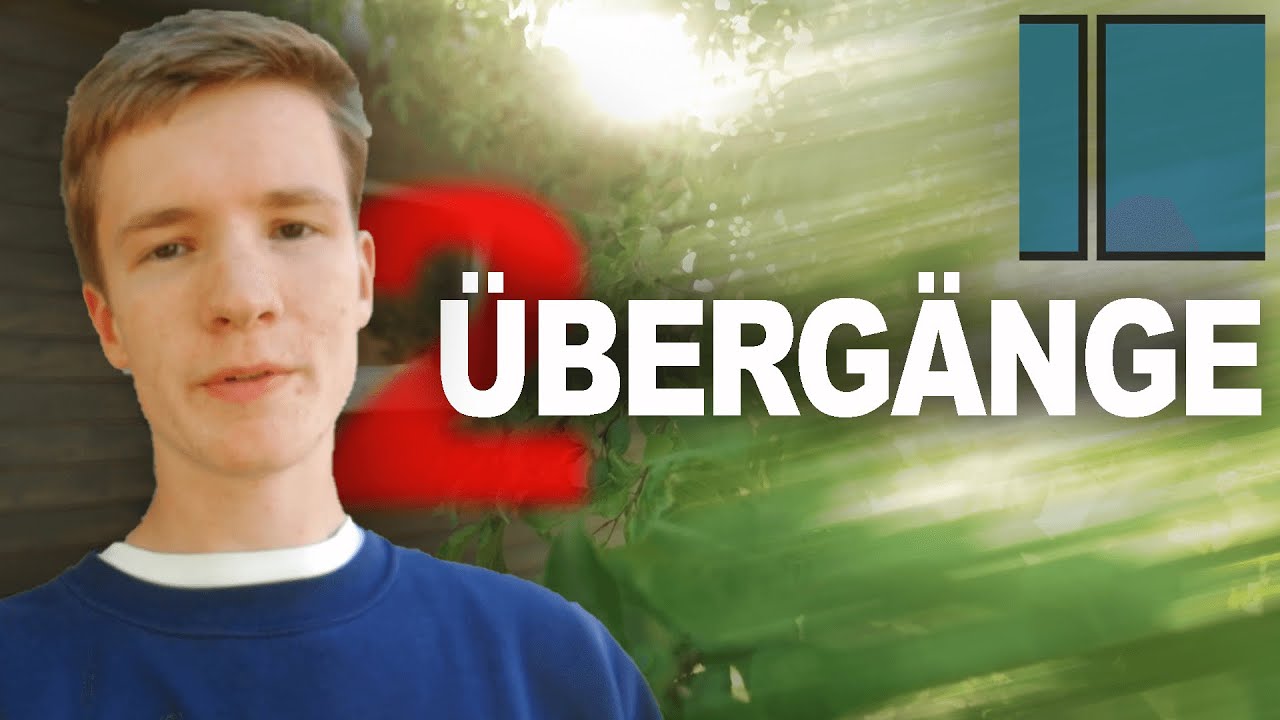 2 einfache Übergänge in SHOTCUT (2022)// RichardFilmt
