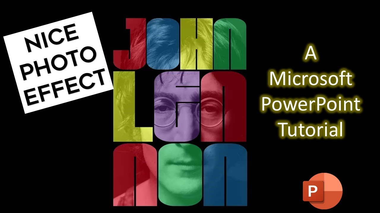 How to Make Nice Photo Effect in PowerPoint 2016 Tutorial