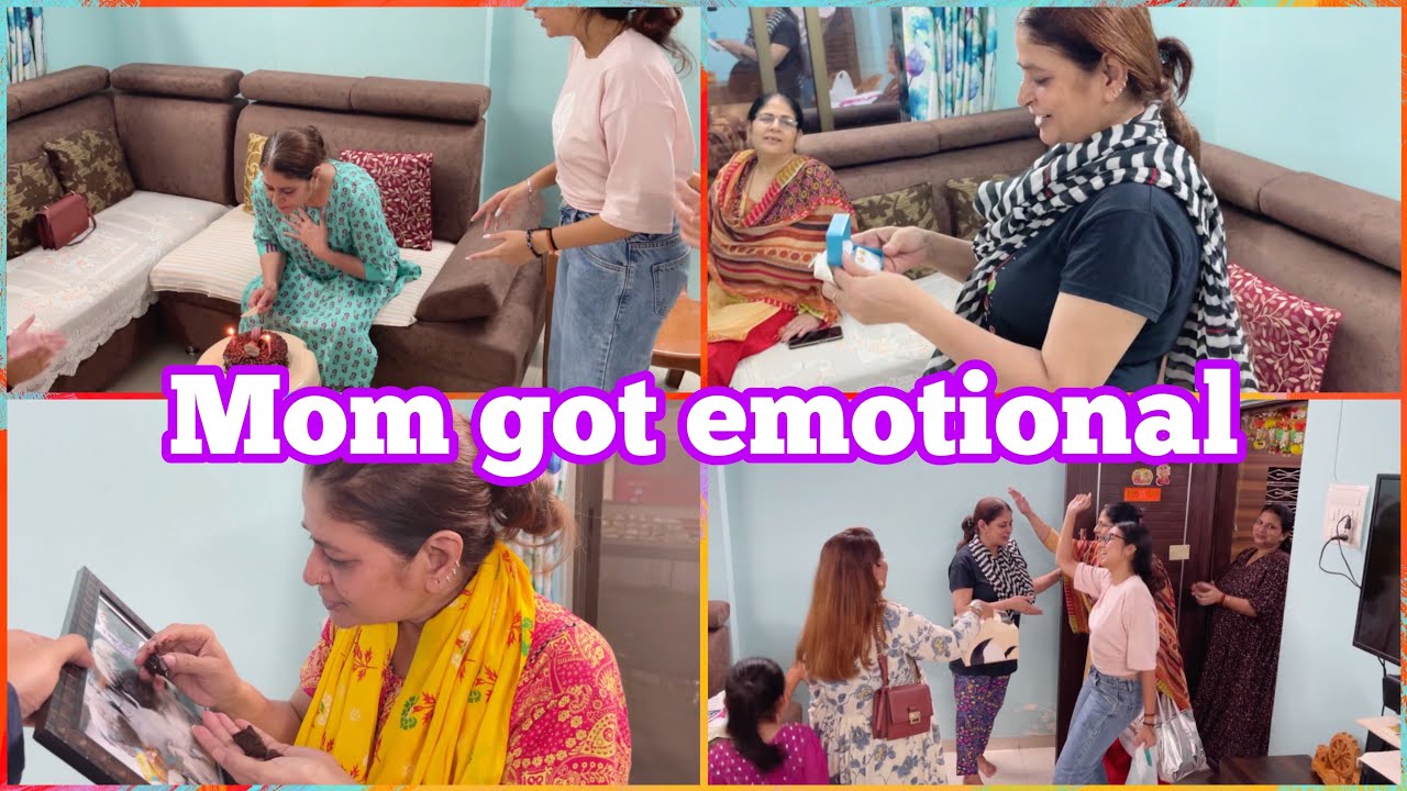 I gifted mom Gold earrings | Mom’s birthday get together | Missing ossy alot