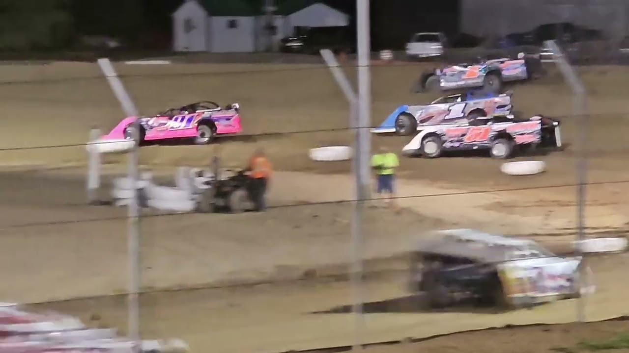 Latemodel 25 Lap Feature Attica Raceway Park 6/21/24