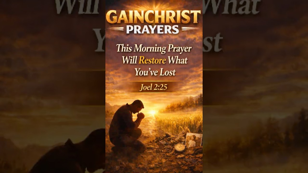 God Will Restore What You Lost | Morning Prayer 