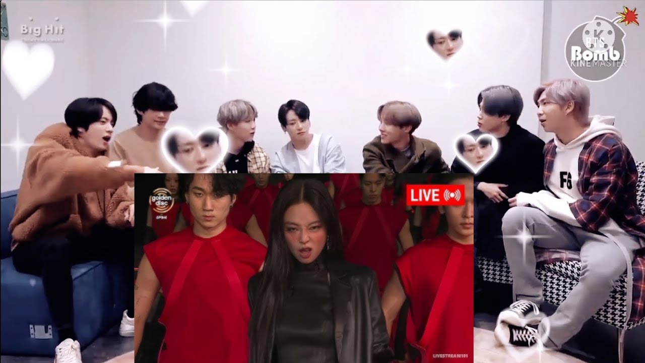 BTS Reacts to Jennie golden disc 2026 Stage | FILTER DAMN RIGHT LIKE JENNIE Performance Breakdown