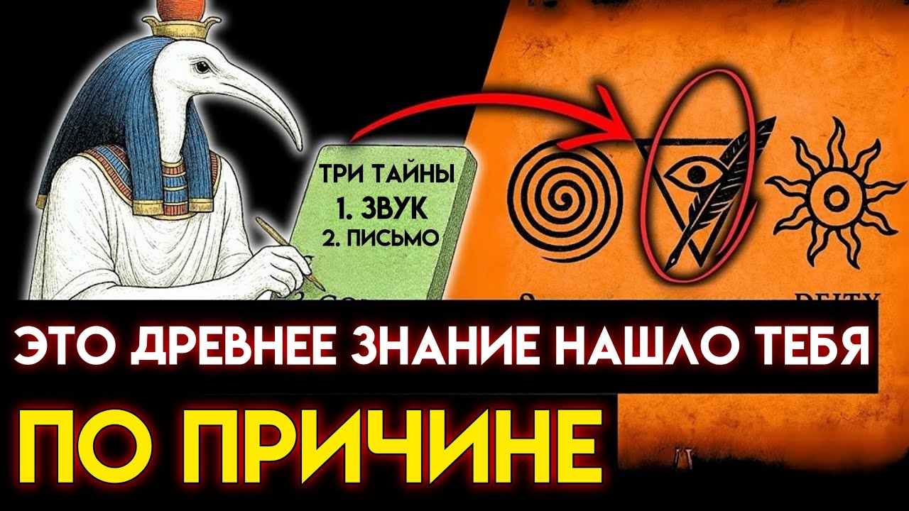 Эти 3 ГЕРМЕТИЧЕСКИЕ ТАЙНЫ ТОТА открываются только тем, кто ГОТОВ к ПОСВЯЩЕНИЮ