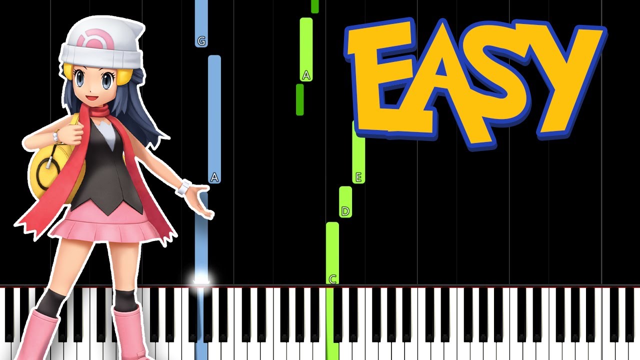 Twinleaf Town - Pokémon Diamond/Pearl (Easy Piano Tutorial)