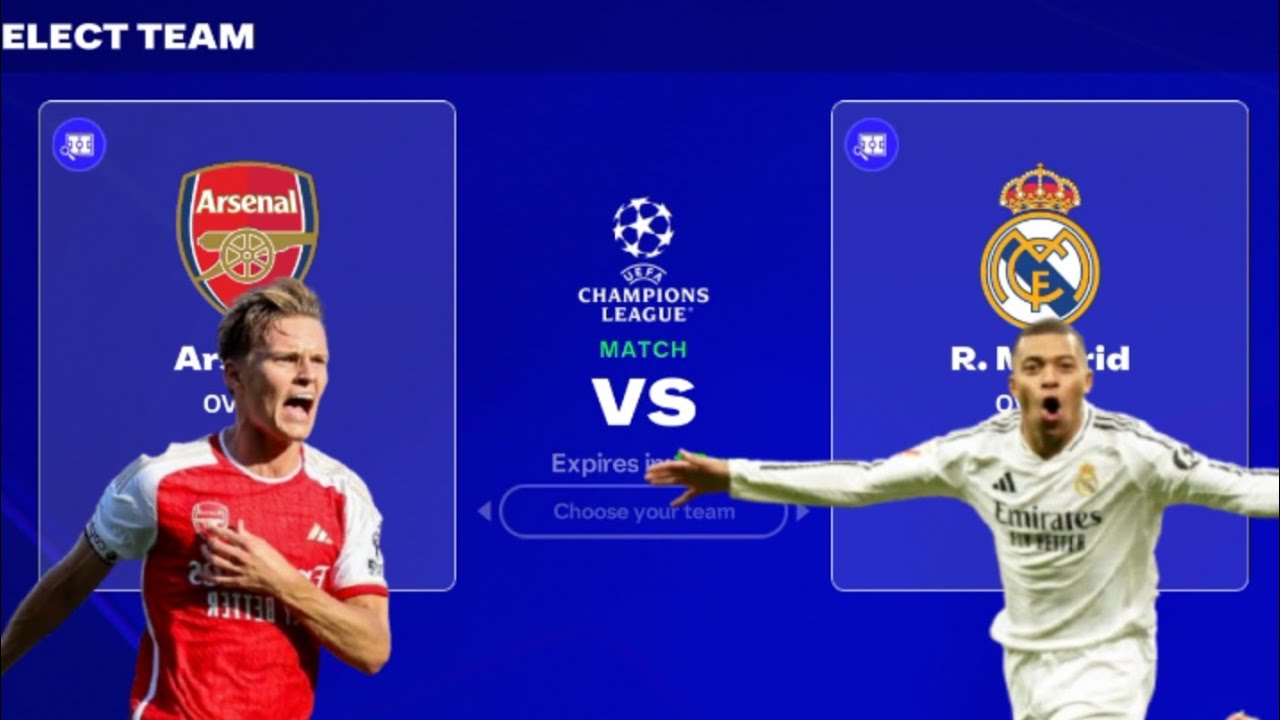 ARSENAL VS REAL MADRID [ FC MOBILE ] FULL MATCH ‼️