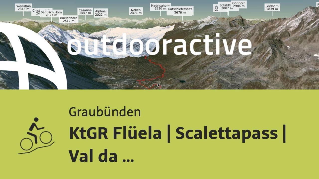 Mountainbike-tour in Graub&uuml;nden: KtGR Fl&uuml;ela | Scalettapass | Val da Ravais-ch | Tiefencastel