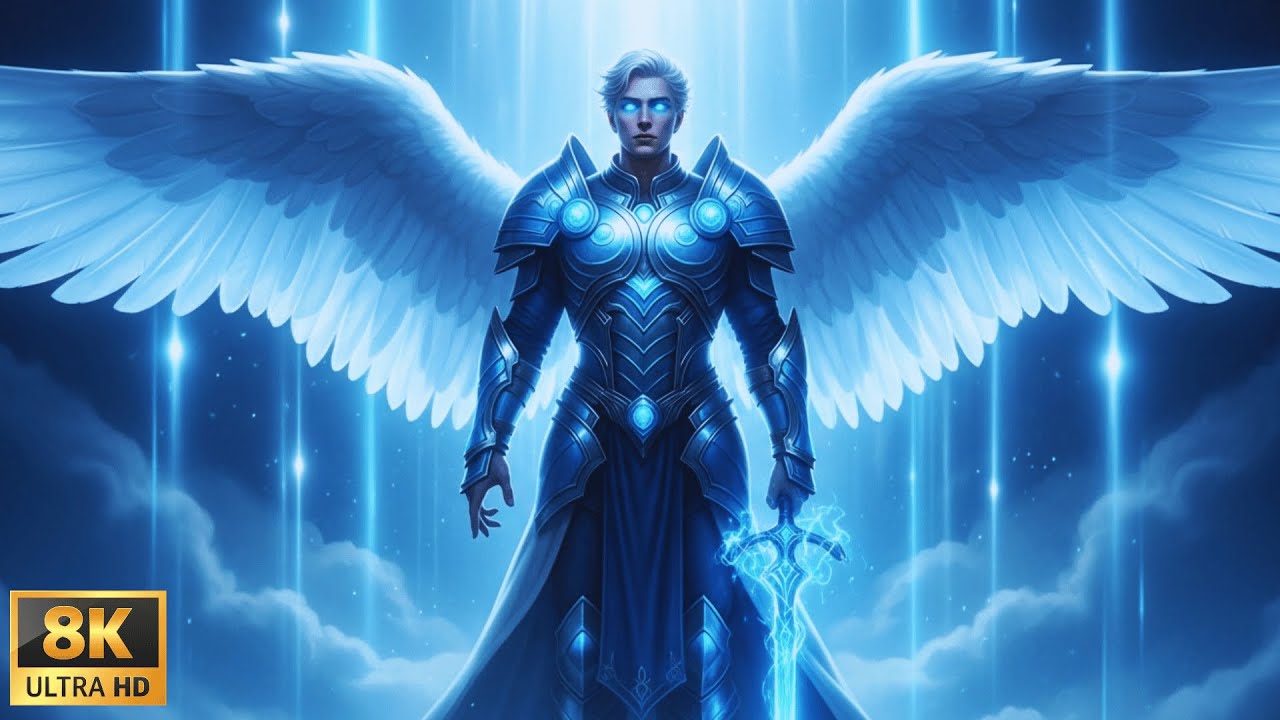 ST. MICHAEL CLEARING ALL DARK ENERGY FROM YOUR AURA WITH ALPHA WAVES, ATTRACT GOOD THINGS TO YOU