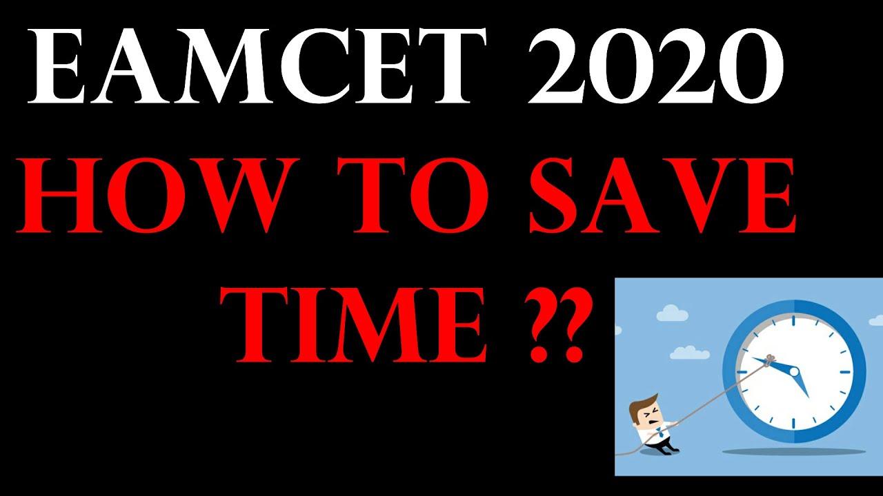 EAMCET 2020- How to Save Time ?? | TIME MANAGEMENT TIPS #IamaTeacher