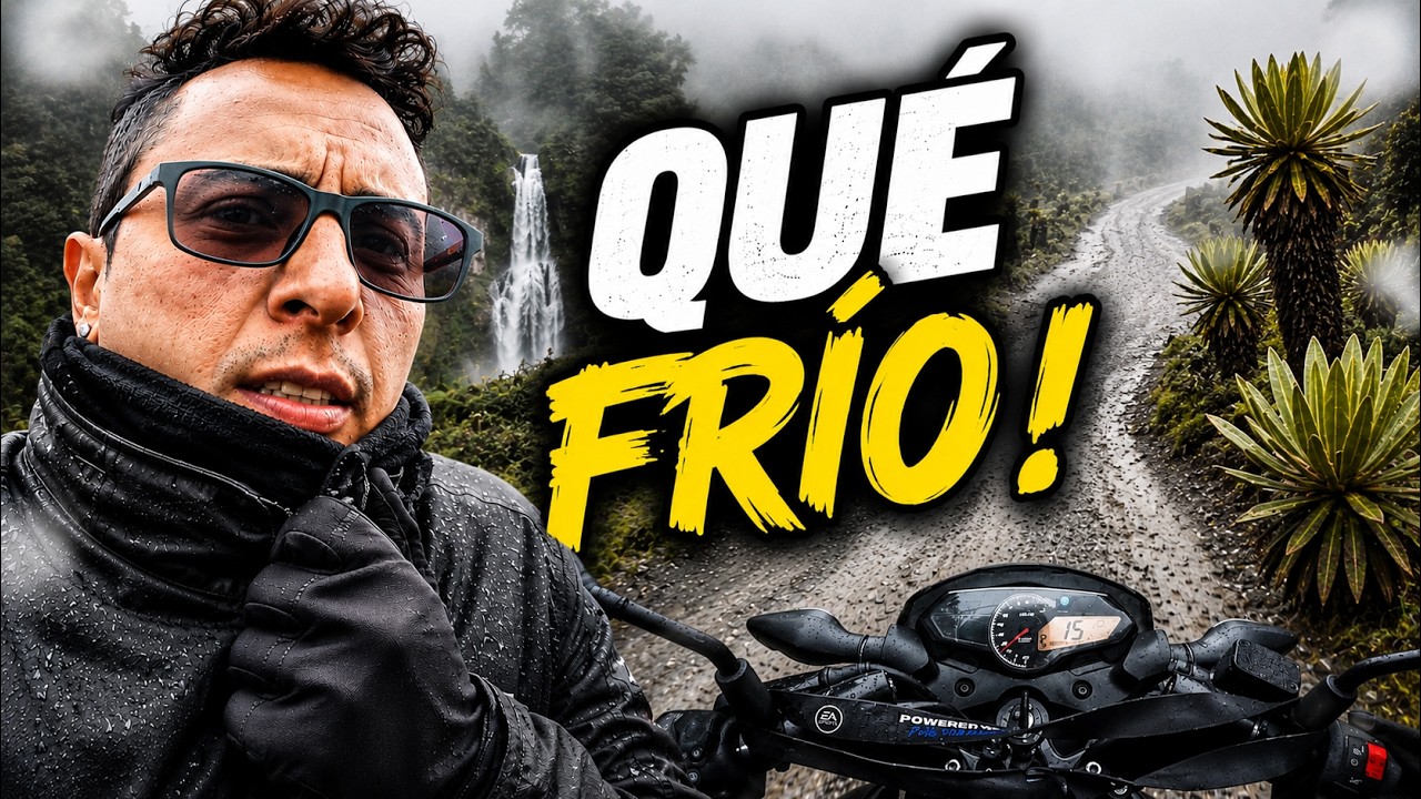 Atravesando el páramo del Puracé rumbo a Pitalito: ¡Frío, aventura y paisajes épicos!