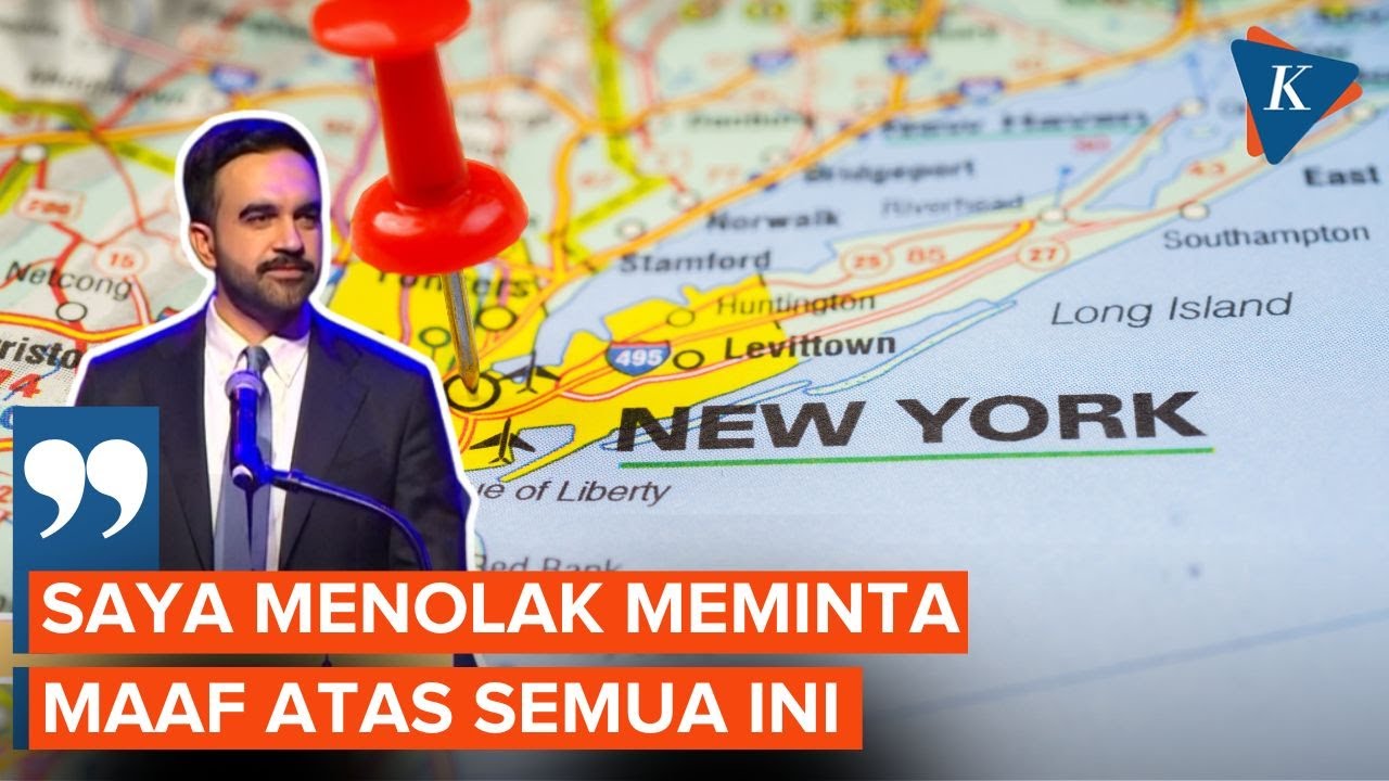 Suarakan Kemenangannya, Mamdani Enggan Meminta Maaf