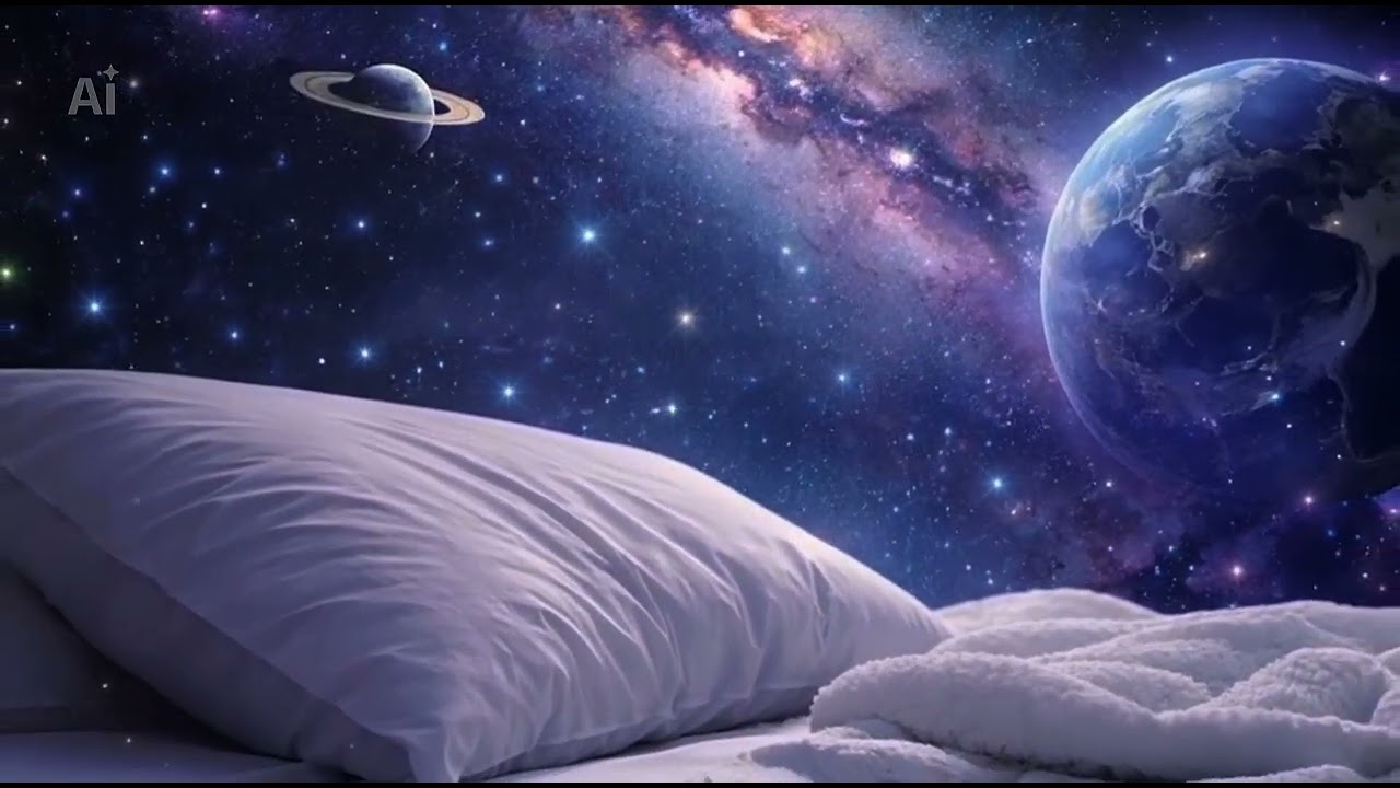 Brown noise - relaxing milky way visual 