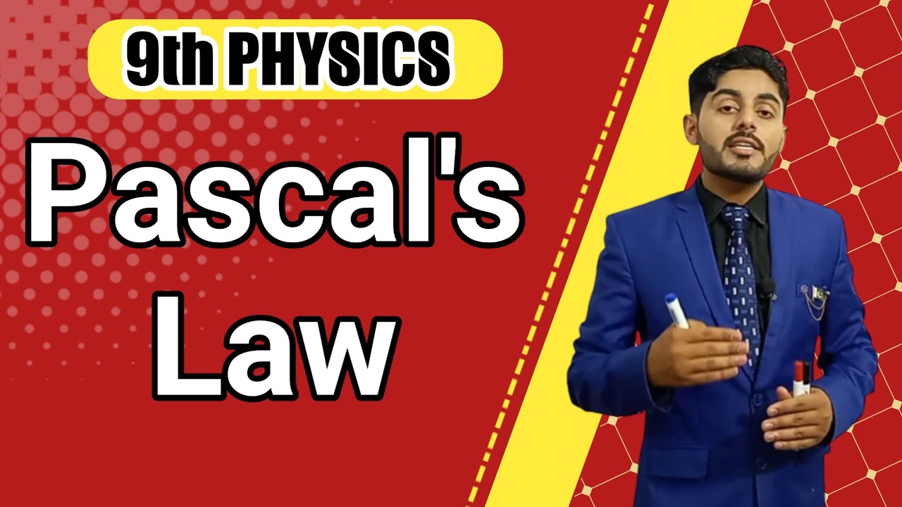 Pascal's law class 9 physics | 9th class physics ch 7 pascals law | all noards | atifahmadofficial