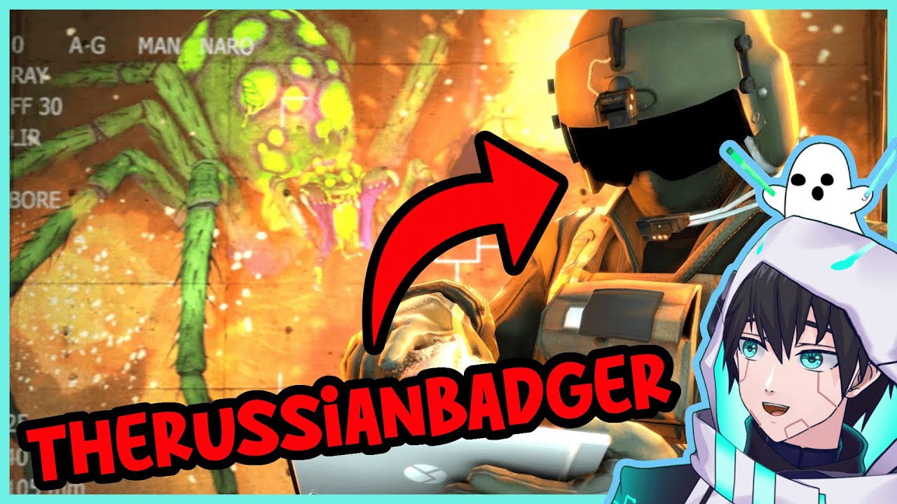 Реакция VTuber на TheRussianBadger: Earth Defense Force 4.1: Тень нового отчаяния
