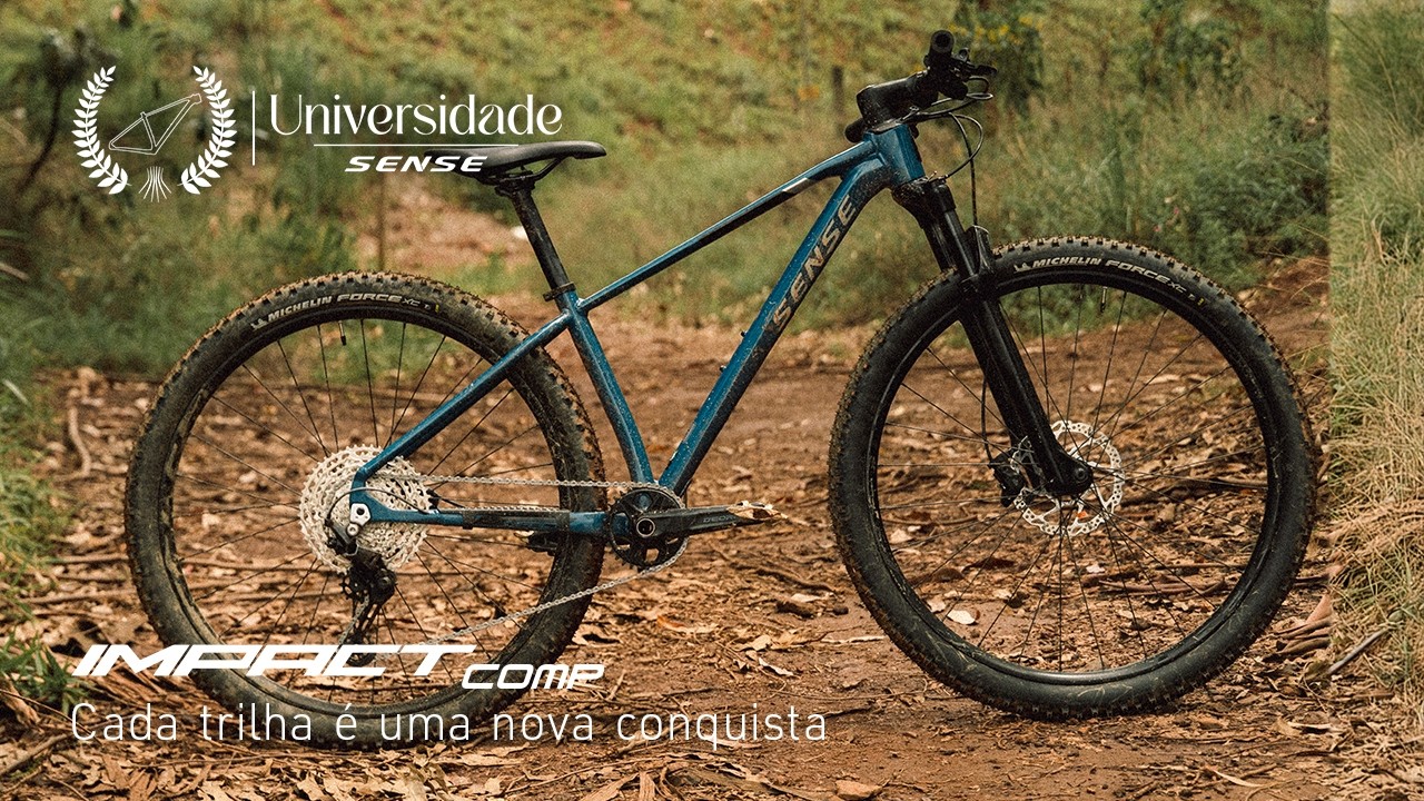 Impact AL Comp: máximo desempenho em quadro de alumínio SENSE