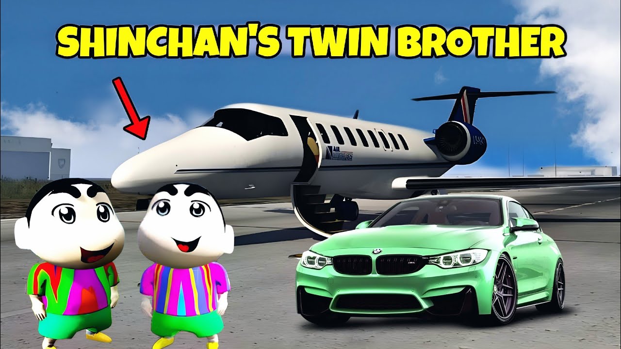 GTA 5 : SHINCHAN'S TWIN BROTHER PINCHAN ARRIVED IN LOS SANTOS😯