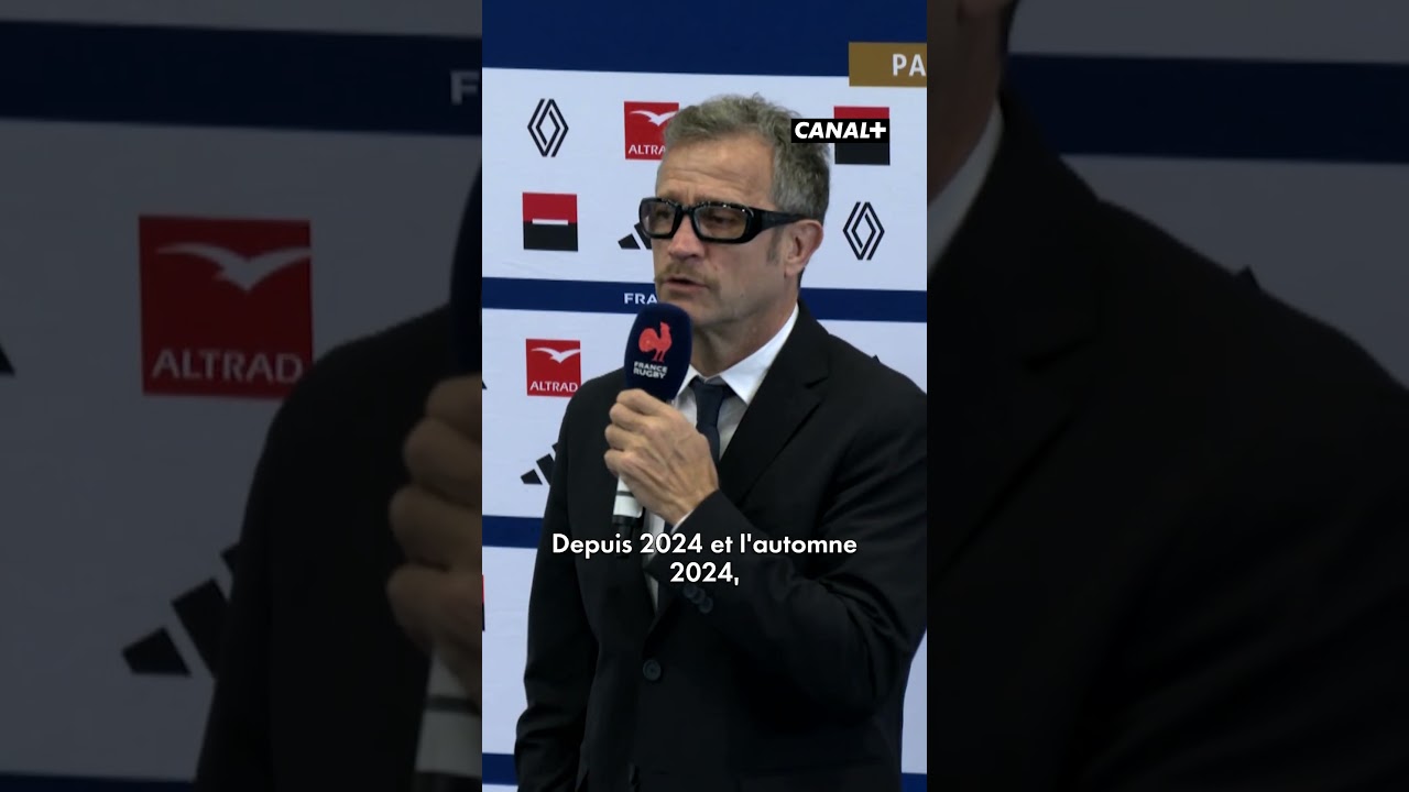 Les mots de Fabien Galthié à propos de la titularisation de Temo Matiu 🇫🇷 #rugby #sports