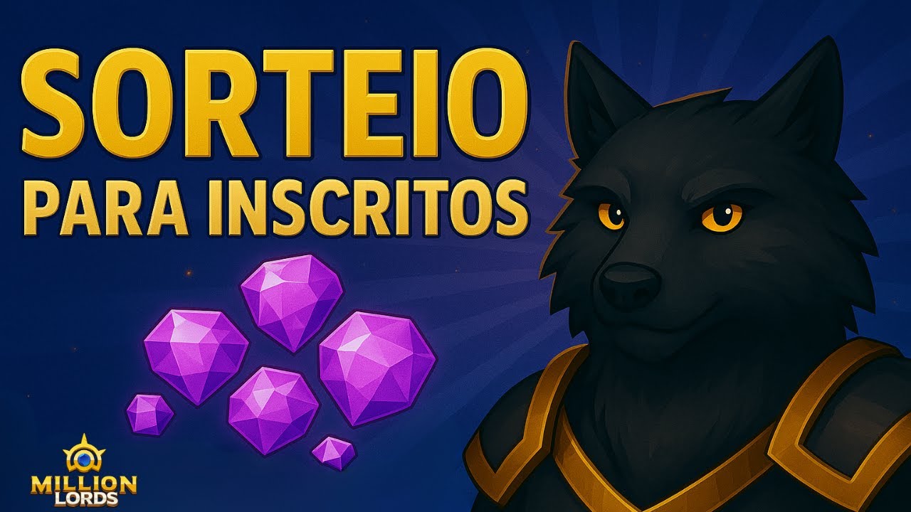 😱 SORTEIO RELÂMPAGO! 1100 Safiras Grátis pra VOCÊ - Não Perca! ⏳