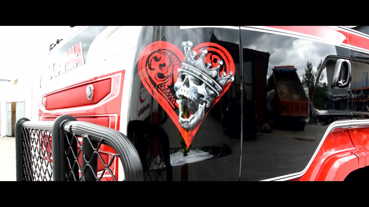 REPIŃSKI TRANSPORT RED SCANIA