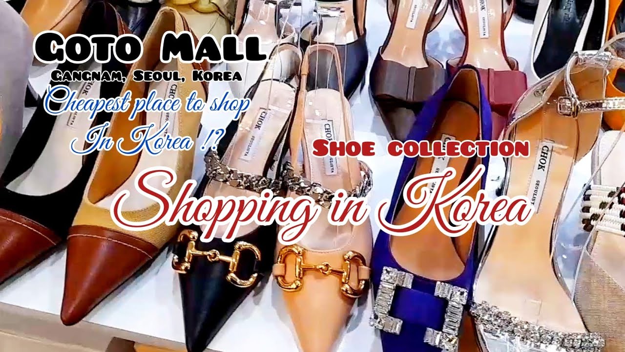 GOTO MALL Shoe Collection 👠👟 || 고투몰 Heels, Boots, Sneakers, Sandals