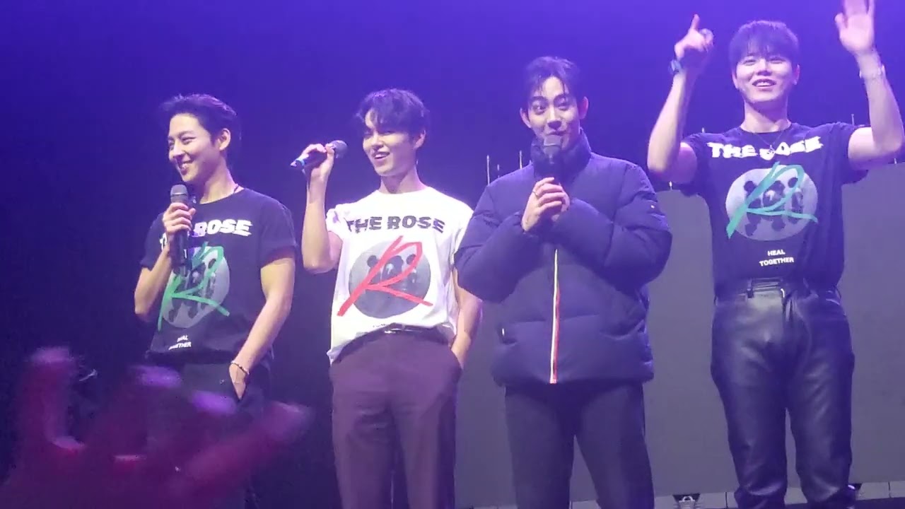 The Rose - Heal Together World Tour 2023 Utrecht ~ full Q&A