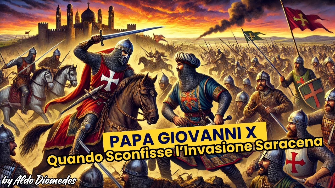 La Battaglia del Garigliano del 915: Quando Papa Giovanni X Sconfisse l&rsquo;Invasione Saracena