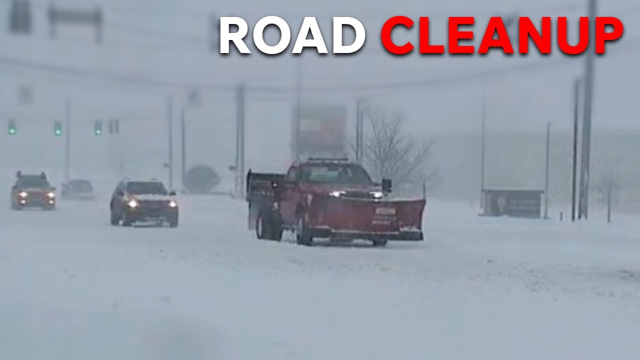 Mahoning county engineer discusses road cleanup during winter storm