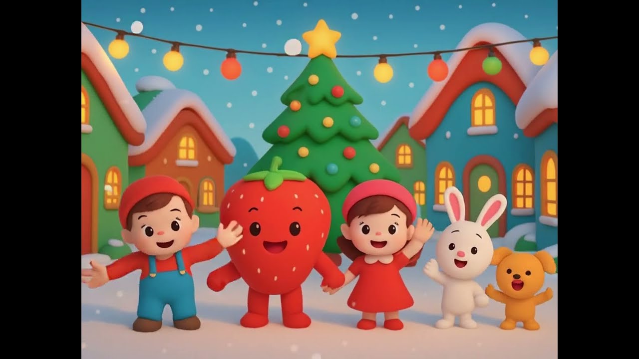 ✨ Jingle Bells Christmas Rhyme | Bubba Berry Kids Song